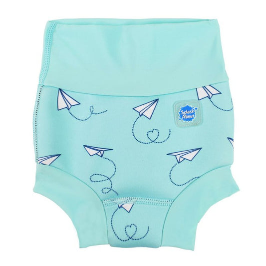 Happy Nappy badeble med Paper Airplane design til babysvømning