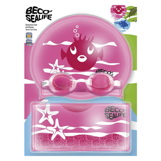 BECO - Sealife Svømmesæt Til Børn I Pink
