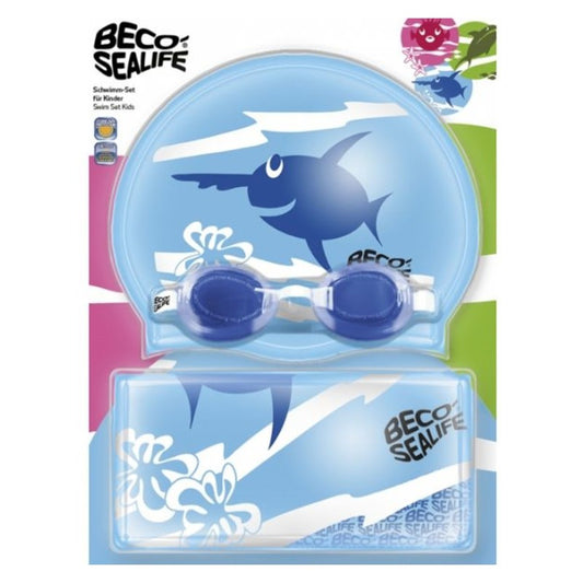 BECO - Sealife Svømmesæt Til Børn I Blå