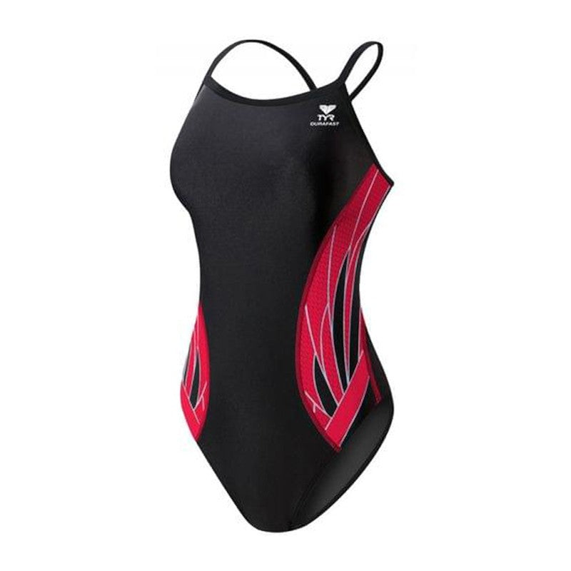 tyr-badedragt-phoenix-diamond-fit-roed-914 - billede 1