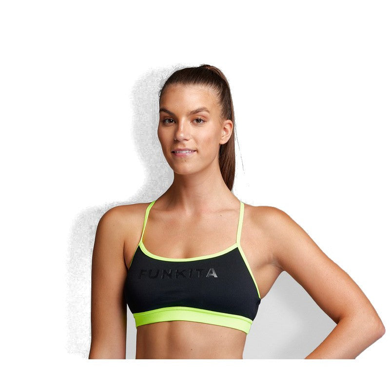 funkita-crop-bikini-top-sort-1371 - billede 1