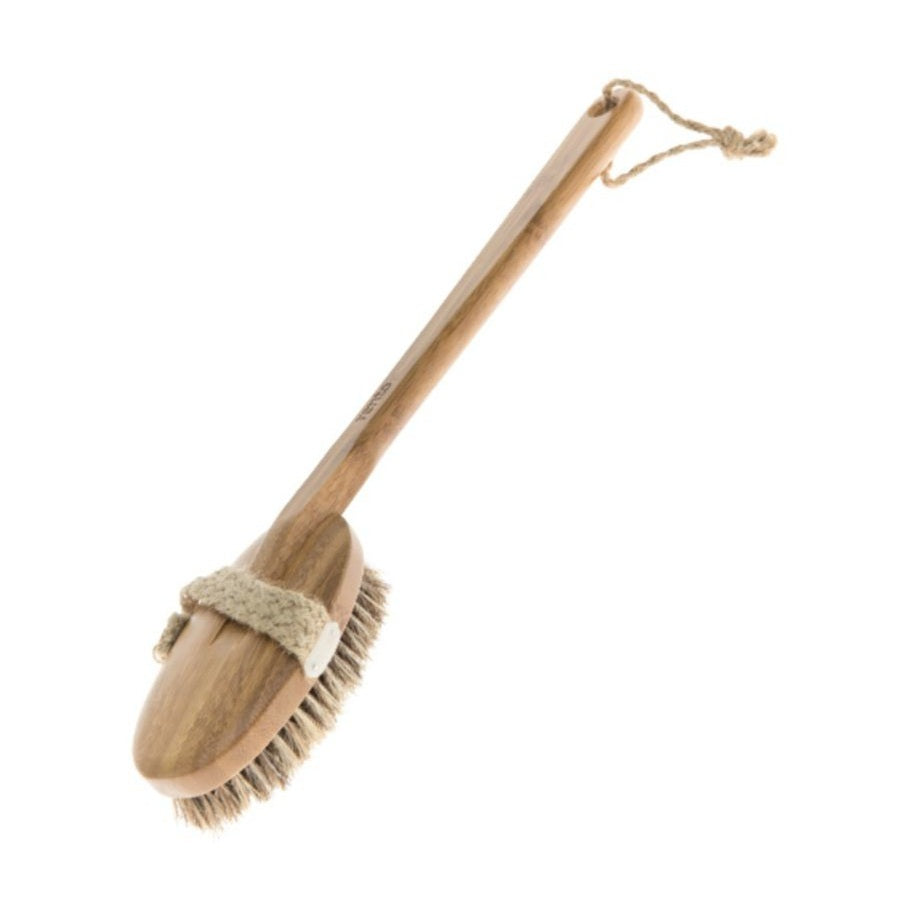 finnsa-sauna-boerste-i-bambus-m-naturhaar-41cm-1669 - billede 2