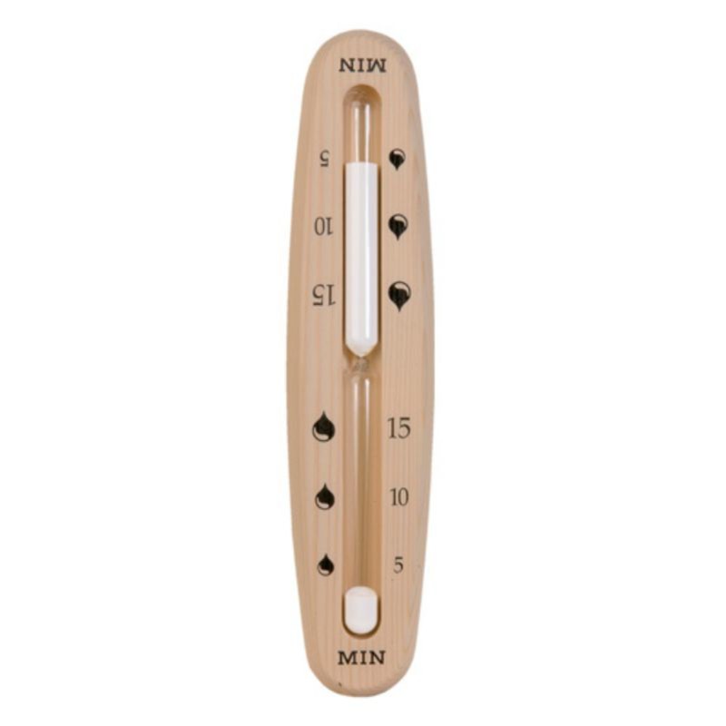 finnsa-15-min-sauna-timeglas-hvid-1630 - billede 1